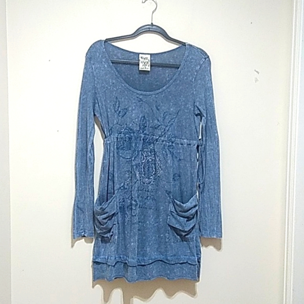 Vocal Women's Long Sleeve Dress